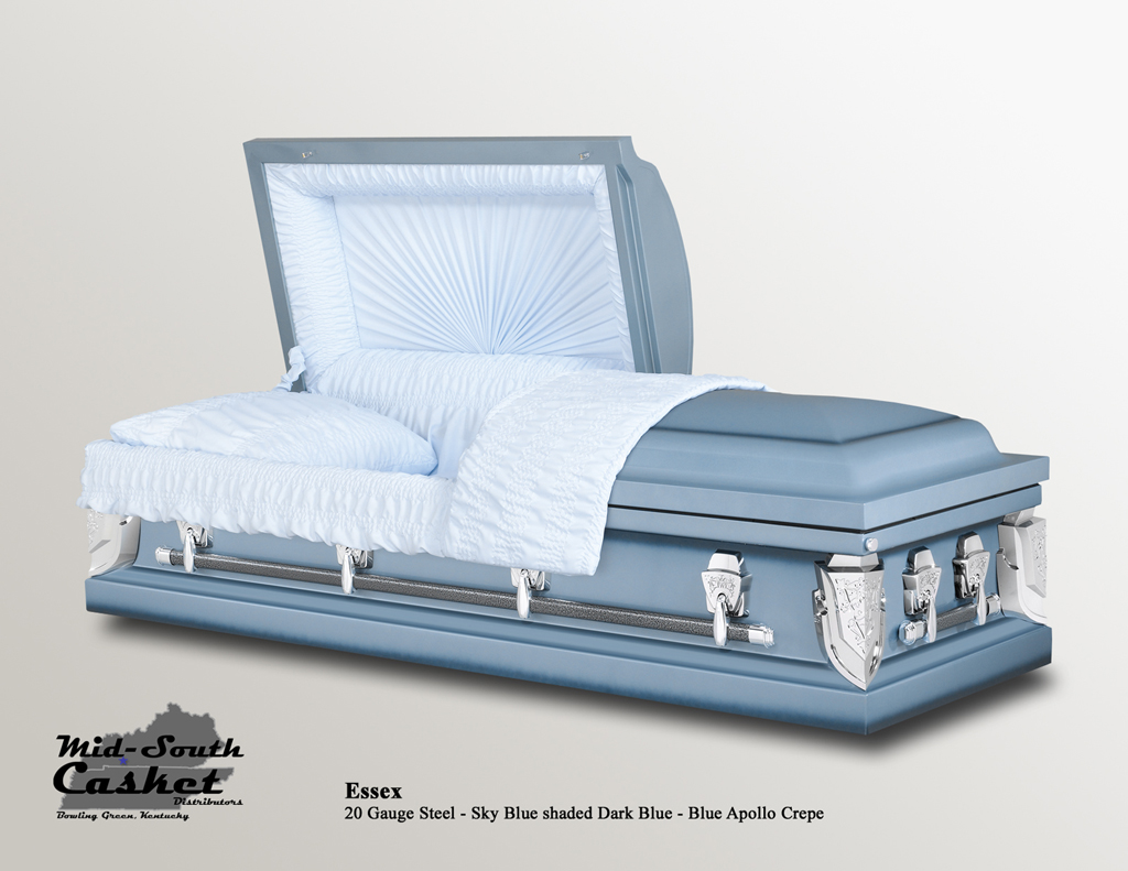 Essex Sky Blue shaded Dark Blue